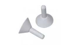 Berger Deflettore Di Pioggia Bianco Confezione Da 10