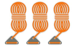 Set Di 3 Linee Piegate Per Ragazzi Rosse -Berger 251461 1777525