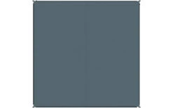 Tappeto Collegabile Bent Zip-Carpet 250 X 250 Cm Grigio Acciaio -Berger 251489 1777737 1