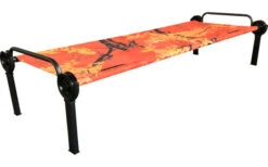 Disc-O-Bed Sol-O-Cot Limited Outdoor Edition Camping Cot Con Borsa Laterale