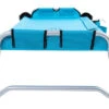Disc-O-Bed Kid-O-Bed Letto Singolo Telaio Rotondo Senza Tasca Laterale - Blu