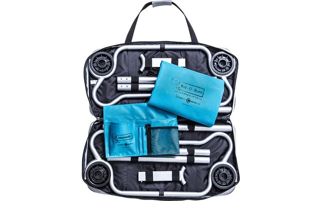 Disc-O-Bed Kid-O-Bed Letto Singolo Telaio Rotondo Senza Tasca Laterale -Rosso 2 Disc-O-Bed Kid-O-Bed Letto Singolo Telaio Rotondo Senza Tasca Laterale -Rosso - immagine 2