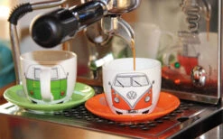 VW Collection T1 Bulli Tazze Da Espresso Set 4 Pezzi 100 Ml -Berger 386296 2837840