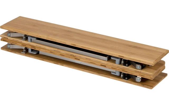 Bo-Camp Eco Bamboo Rolling Table 50 X 65 Cm 4 Bo-Camp Eco Bamboo Rolling Table 50 X 65 Cm - immagine 4