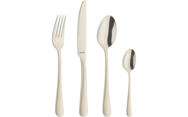 Amefa Set Di Posate AUSTIN 24 Pezzi Champagne 2 Amefa Set Di Posate AUSTIN 24 Pezzi Champagne - immagine 2