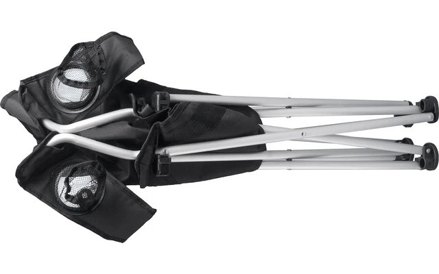 Basic Nature Travelchair Comfort Sedia Pieghevole Nera 1 Basic Nature Travelchair Comfort Sedia Pieghevole Nera