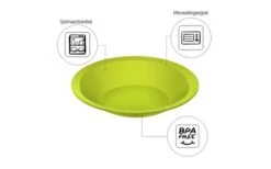 Rotho Caruba Deep Plate 21 Cm Verde