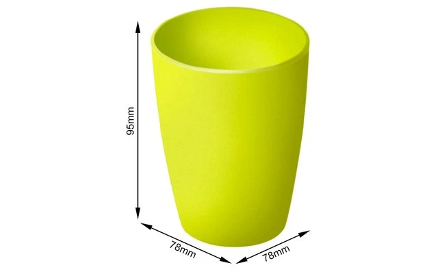 Tazza Da Bere Rotho Caruba 0,25 Litri Verde 4 Tazza Da Bere Rotho Caruba 0,25 Litri Verde - immagine 4