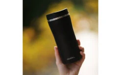 Tazza Termica Aladdin Mocca In Acciaio Inox 0,35 Litri Lava Black -Berger 460107 3154097