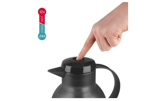 Emsa Brocca Sottovuoto Samba 1 Litro Arancione Traslucido 6 Emsa Brocca Sottovuoto Samba 1 Litro Arancione Traslucido - immagine 6