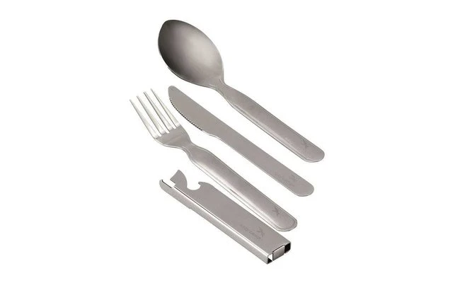 Easy Camp Deluxe Travel Cutlery Set 4 Pezzi 1 Easy Camp Deluxe Travel Cutlery Set 4 Pezzi