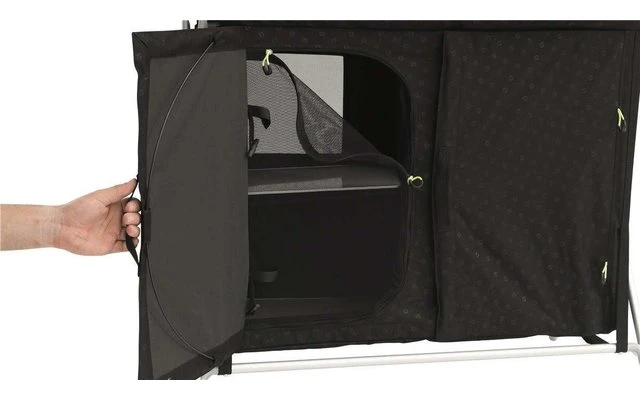 Outwell Sudbury Tavolo Da Cucina Nero 1 Outwell Sudbury Tavolo Da Cucina Nero