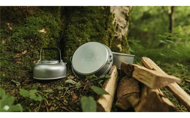 Easy Camp Adventure Cook Set Argento M 1 Easy Camp Adventure Cook Set Argento M