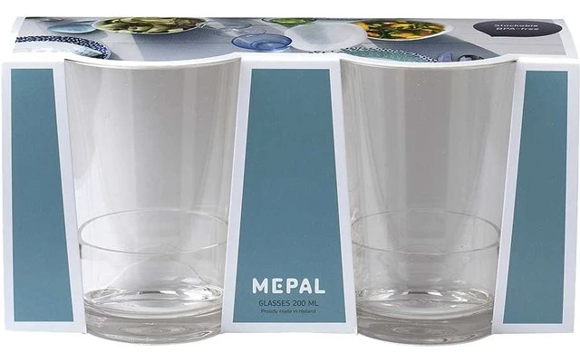 Mepal Flow Plastic Jar Set Of 2 200 Ml 1 Mepal Flow Plastic Jar Set Of 2 200 Ml