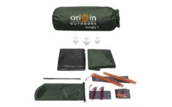 Origin Outdoors Tenda Snugly 1 Persona -Berger 528651 3493432