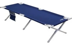Brunner Outdoor Cot Camping Cot XL Blu Scuro