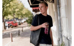 Aladdin Sports Tracker Bottiglia Con Stampa 0,8 Litri Blu Navy -Berger 597427 4340163