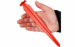 Swiss Piranha RT220 Piolo Per Tenda Rosso 22 Cm Singolo