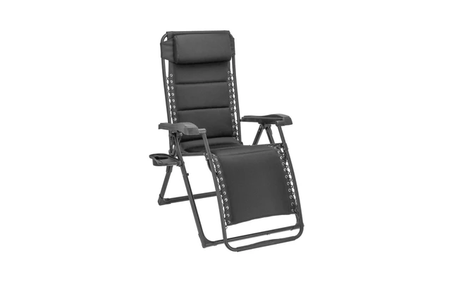 Travellife Barletta Relax Camping Chair Antracite 2 Travellife Barletta Relax Camping Chair Antracite - immagine 2