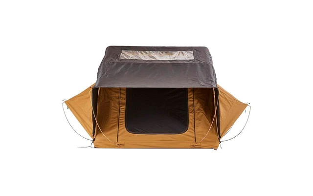 Vickywood Small Willow 140 Tenda Da Tetto Marrone Dorato 145 X 125 X 29 Cm 4 Vickywood Small Willow 140 Tenda Da Tetto Marrone Dorato 145 X 125 X 29 Cm - immagine 4