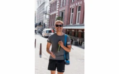 Aladdin Sports Tracker Bottiglia Con Stampa 0,8 Litri Blu Navy -Berger 617723 4340011