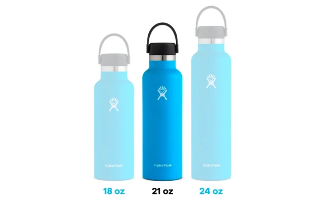 Bottiglia Per Bere Hydroflask Standard Flex Cap 532 Ml Pacific 2 Bottiglia Per Bere Hydroflask Standard Flex Cap 532 Ml Pacific - immagine 2