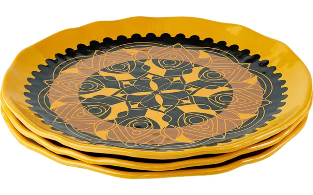 Piatto Da Dessert Rebel Outdoor 22 Cm Nero 5 Piatto Da Dessert Rebel Outdoor 22 Cm Nero - immagine 5