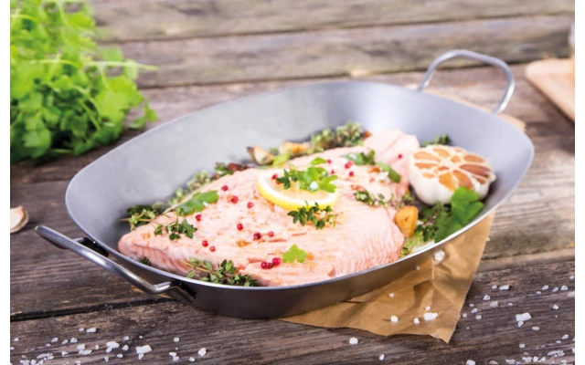 Padella Ovale In Ferro CHG 1 Padella Ovale In Ferro CHG