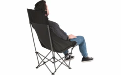 Sedia Pieghevole Outwell Emilio Nera Con Supporto Per Il Collo 65 X 44 X 101 Cm -Berger 697136 5123591