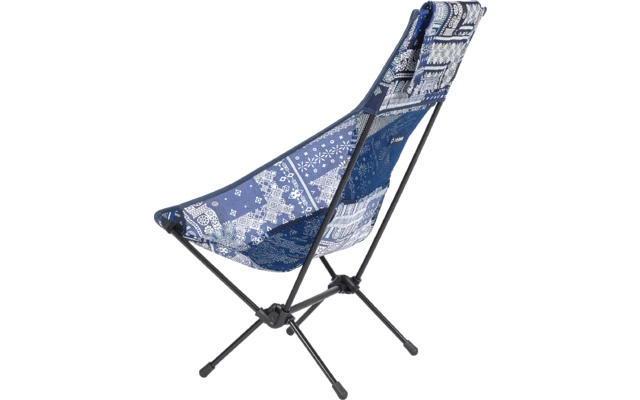 Sedia Helinox Two Camping Chair Trapunta Con Bandana Blu 1 Sedia Helinox Two Camping Chair Trapunta Con Bandana Blu