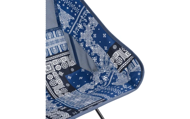 Sedia Helinox Two Camping Chair Trapunta Con Bandana Blu 2 Sedia Helinox Two Camping Chair Trapunta Con Bandana Blu - immagine 2