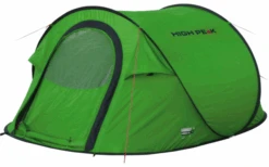 High Peak Vision 2 Tenda Pop Up A Tetto Singolo Nero