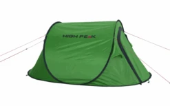 High Peak Vision 3 Tetto Singolo 3 Persone Tenda Pop Up Verde -Berger 712595 4828136