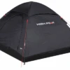 High Peak Monodome XL Tenda A Cupola Autoportante A Tetto Singolo 4 Persone Nero