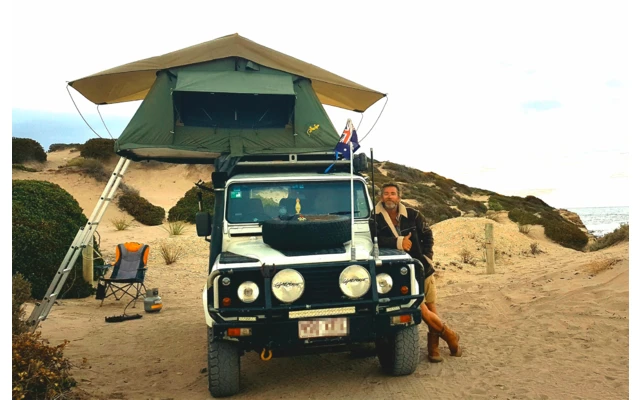 Tenda Da Tetto Gordigear Plus Per 2 Persone Con Area Di Stoccaggio 140 X 320 Cm Grigio 1 Tenda Da Tetto Gordigear Plus Per 2 Persone Con Area Di Stoccaggio 140 X 320 Cm Grigio