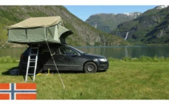 Tenda Da Tetto Gordigear Plus Per 3 Persone Con Area Di Stoccaggio 165 X 320 Cm Grigio