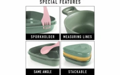 Kit Per Il Pasto All'aperto "Light My Fire", Giallo Musty -Berger 740654 4974563