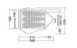 Tenda A Tunnel Robens Challenger 3XE Verde 10 Tenda A Tunnel Robens Challenger 3XE Verde -Berger 771893 5131136