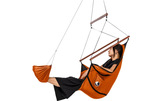 Ticket To The Moon Home Hanging Chair Grigio Ghiaccio 4 Ticket To The Moon Home Hanging Chair Grigio Ghiaccio - immagine 4