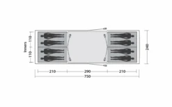 Tenda A Tunnel Easy Camp Huntsville Twin 800 Per 8 Persone 13 Tenda A Tunnel Easy Camp Huntsville Twin 800 Per 8 Persone -Berger 782504 5172620