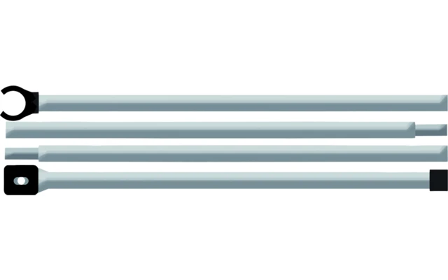 Asta Di Tensione Per Colmo In Alluminio Piegato 1 Asta Di Tensione Per Colmo In Alluminio Piegato